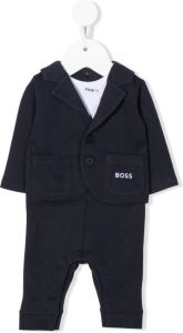 BOSS Kidswear Set van drie pak Blauw