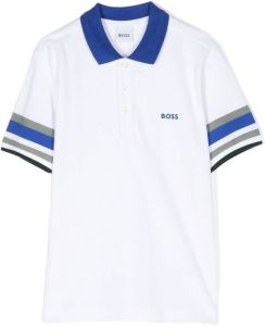 BOSS Kidswear Poloshirt Wit