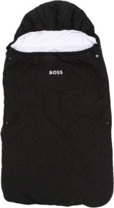 BOSS Kidswear Slaapzak met logo Zwart