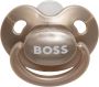 BOSS Kidswear Speen met logoprint Goud - Thumbnail 1