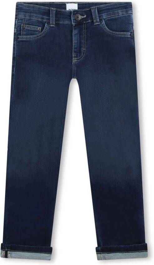 BOSS Kidswear Straight jeans Blauw