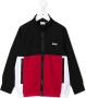 BOSS Kidswear Sweater met colourblocking Zwart - Thumbnail 1