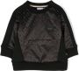 BOSS Kidswear Sweater met logopatch Zwart - Thumbnail 1