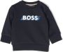 BOSS Kidswear Sweater met logoprint Blauw - Thumbnail 1