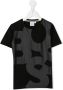 BOSS Kidswear T-shirt met geometrische print Zwart - Thumbnail 1