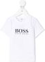 BOSS Kidswear T-shirt met logo Wit - Thumbnail 1