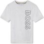 BOSS Kidswear T-shirt met logoprint Grijs - Thumbnail 1