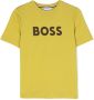 BOSS Kidswear T-shirt met logoprint Groen - Thumbnail 1