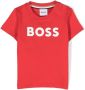BOSS Kidswear T-shirt met logoprint Rood - Thumbnail 1