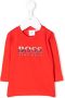 BOSS Kidswear T-shirt met logoprint Rood - Thumbnail 1