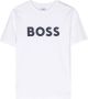 BOSS Kidswear T-shirt met logoprint Wit - Thumbnail 1
