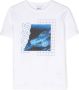 BOSS Kidswear T-shirt met logoprint Wit - Thumbnail 1
