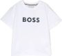 BOSS Kidswear T-shirt met logoprint Wit - Thumbnail 1