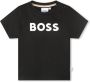 BOSS Kidswear T-shirt met logoprint Zwart - Thumbnail 1