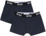BOSS Kidswear Twee boxershorts Blauw - Thumbnail 1