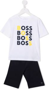 BOSS Kidswear Tweedelige set Wit
