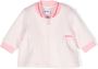 BOSS Kidswear Vest met gestreepte kraag Roze - Thumbnail 1