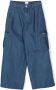 BOSS Kidswear Jeans met wijde pijpen Blauw - Thumbnail 1
