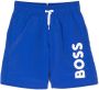 BOSS Kidswear Zwembroek met logoprint Blauw - Thumbnail 1