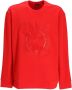 BOSS Sweater met logopatch Rood - Thumbnail 1