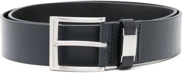 BOSS Riem met logoplakkaat Zwart