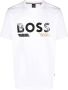 BOSS T-shirt met logoprint Wit - Thumbnail 1