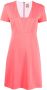 BOSS Mini-jurk met vierkante hals Roze - Thumbnail 1