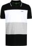 BOSS Poloshirt met vlakken Zwart - Thumbnail 1