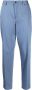 BOSS Pantalon met logopatch Blauw - Thumbnail 1