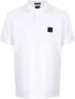 BOSS Poloshirt met logopatch Wit - Thumbnail 1