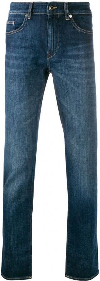 BOSS Slim-fit jeans Blauw