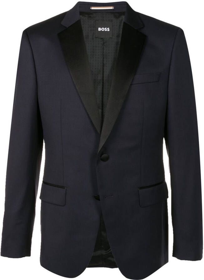 BOSS Smoking blazer Blauw