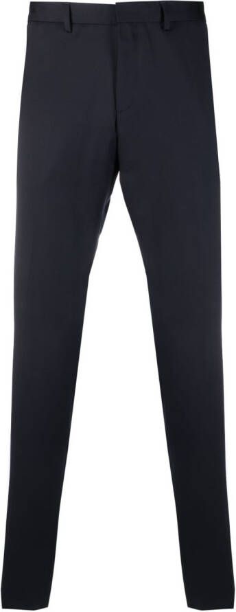 BOSS Straight broek Blauw