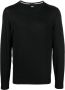 BOSS Sweater met ronde hals Zwart - Thumbnail 1