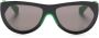 Bottega Veneta Eyewear Mitre zonnebril met rond montuur Zwart - Thumbnail 1