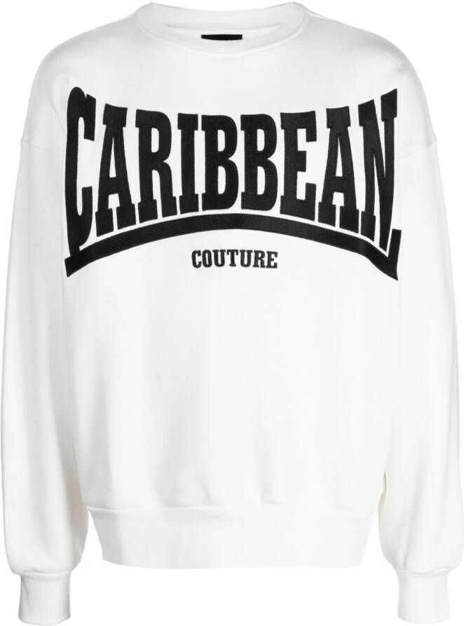 Botter Sweater met geborduurd logo Wit