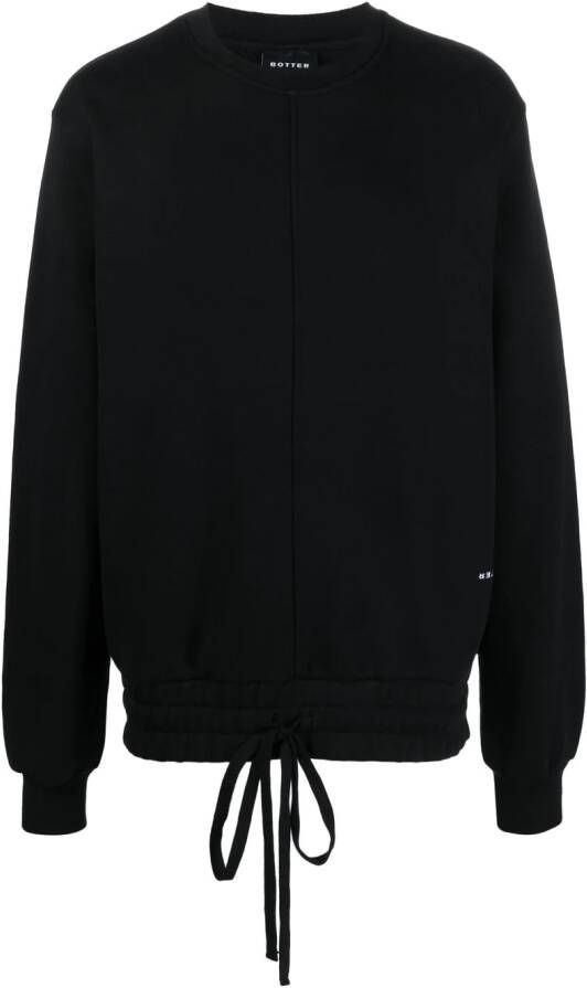 Botter Sweater met logoprint Zwart