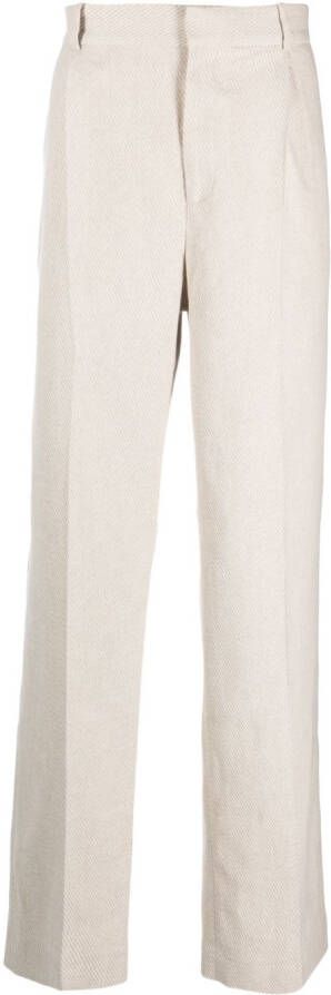 Botter Straight broek Beige