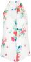 Boutique Moschino Blouse met bloemenprint Wit - Thumbnail 1