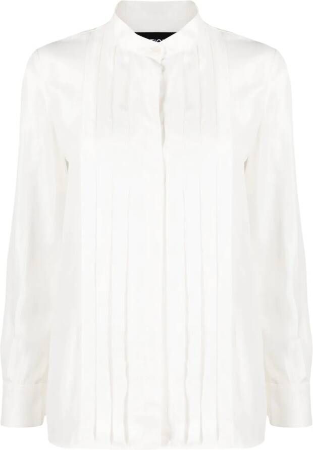 Boutique Moschino Blouse met kraag Wit