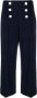 Boutique Moschino Cropped broek Blauw - Thumbnail 1