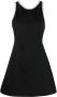 Boutique Moschino Flared mini-jurk Zwart - Thumbnail 1