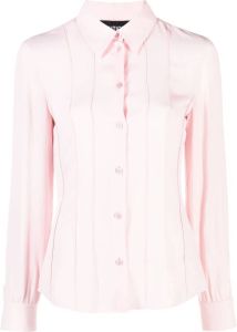 Boutique Moschino Geplooide blouse Roze