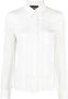 Boutique Moschino Geplooide blouse Wit - Thumbnail 1