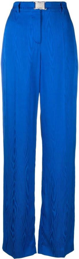 Boutique Moschino High waist broek Blauw