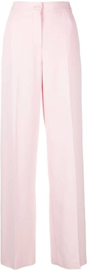 Boutique Moschino High waist pantalon Roze