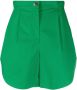Boutique Moschino High waist shorts Groen - Thumbnail 1