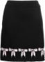 Boutique Moschino Intarsia rok Zwart - Thumbnail 1