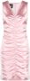 Boutique Moschino Mini-jurk met ruches Roze - Thumbnail 1