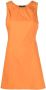 Boutique Moschino Mouwloze mini-jurk Oranje - Thumbnail 1
